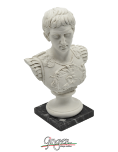 Ancient Rome - Caesar Augustus or Octavian - bust 6.3 in. (16 cm) 2