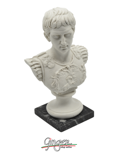 Antica Roma - Cesare Augusto o Ottaviano - busto 16 cm