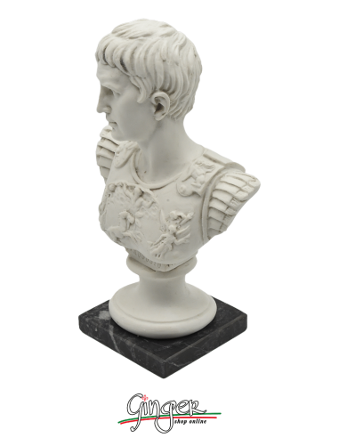 Antica Roma - Cesare Augusto o Ottaviano - busto 16 cm