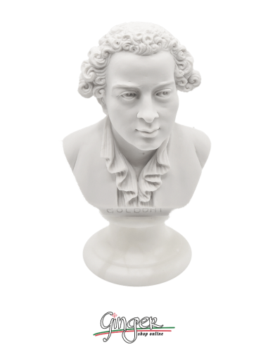 Carlo Goldoni - bust 6.0 in. (15 cm)