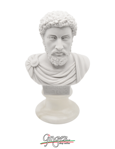 Roman Emperor - Marcus Aurelius - bust 6.0 in. (15 cm)