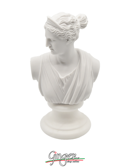 Diana o Artemide - 15 cm - con base in alabastro