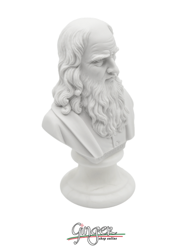 Leonardo da Vinci - bust 5.91 in. (15 cm)