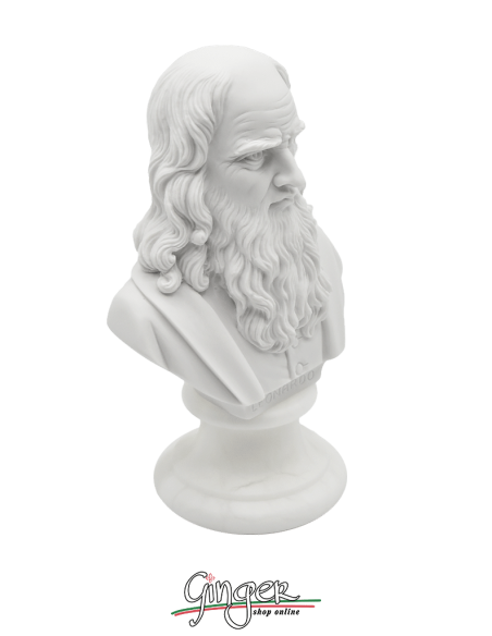 Leonardo da Vinci - busto 15 cm