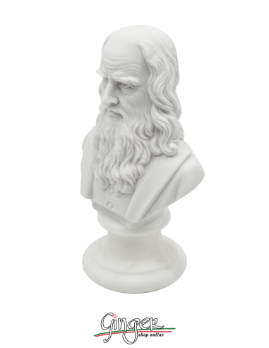 Leonardo da Vinci - bust 5.91 in. (15 cm)