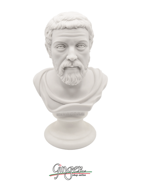 Pitagora - busto 15 cm