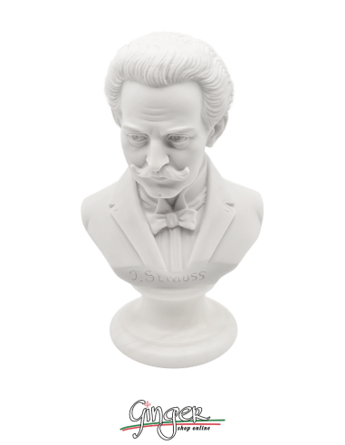Composers Musicians - Johann Strauss - bust 5.9 in. (15 cm)