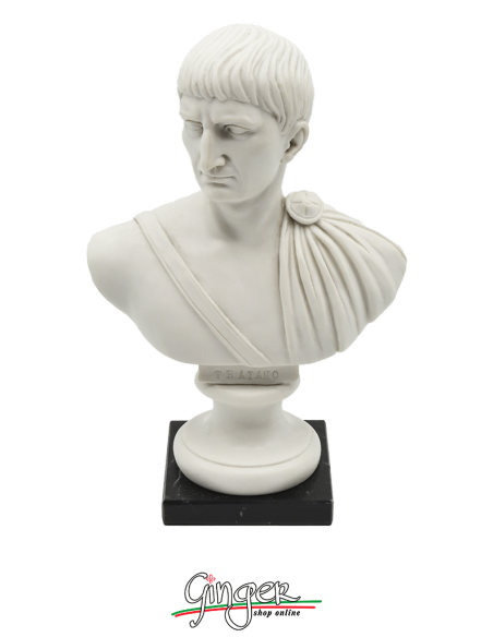 Ancient Rome - Trajan - bust 6.3 in. (16 cm)