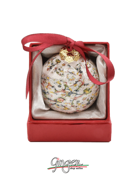 "Esclusiva" Addobbi Palla di Natale - Carta Fiorentina 60 mm - 80 mm