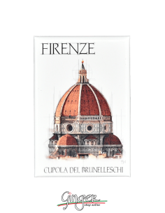Calamita con monumenti e disegni di Firenze: Cupola del Brunelleschi