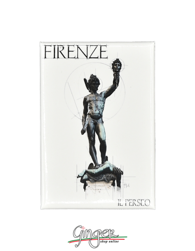 Calamita con monumenti e disegni di Firenze: Perseo