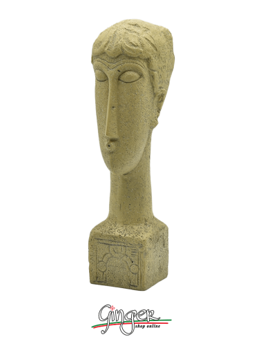 Sculptures by Modigliani: Head - 20 cm (7,87")