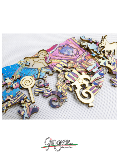 I mini Puzzle di legno da Collezione - Pinocchio