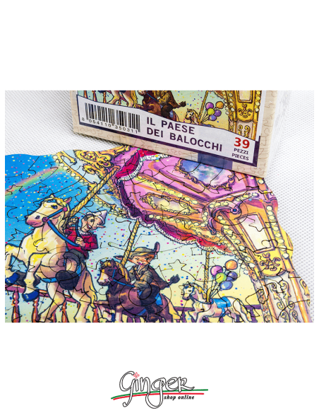 I mini Puzzle di legno da Collezione - Pinocchio