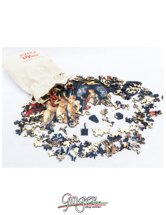 Puzzle di legno - Sandro Botticelli: Primavera 2