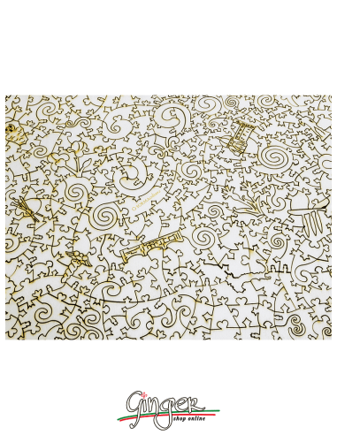 Puzzle in legno da collezione