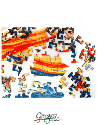 Collectible wooden puzzle