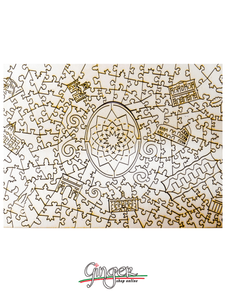 Puzzle in legno da collezione