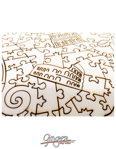 Puzzle in legno da collezione