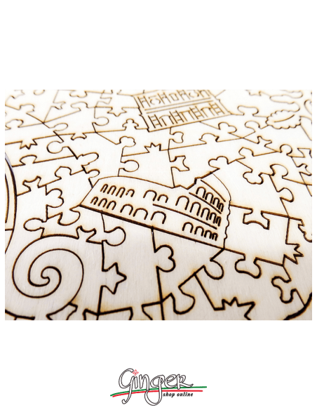 Puzzle in legno da collezione