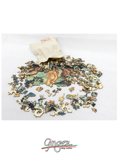 Puzzle di legno - Sandro Botticelli: la Nascita di Venere 2
