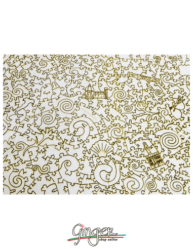Collectible wooden puzzle