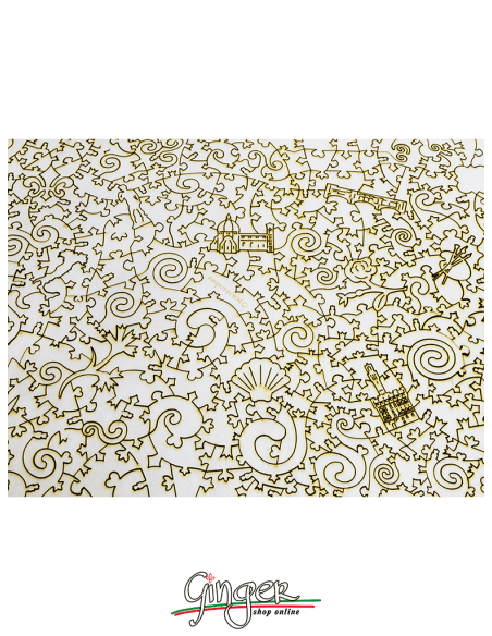 Puzzle in legno da collezione