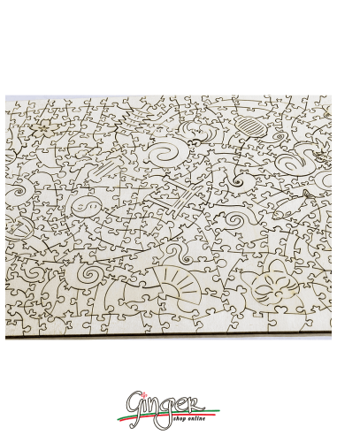 Collectible wooden puzzle