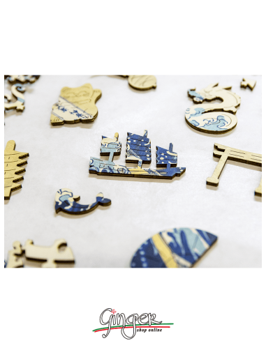 Collectible wooden puzzle
