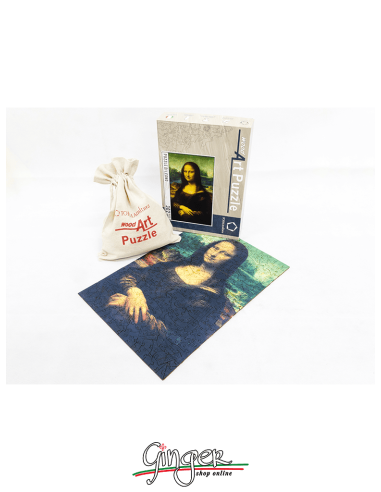 Collectible wooden Puzzle - Leonardo: Mona Lisa (Gioconda)