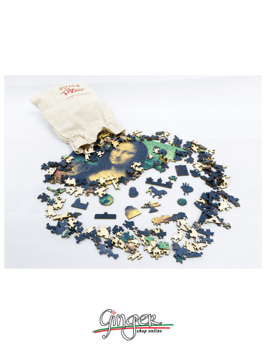 Collectible wooden puzzle