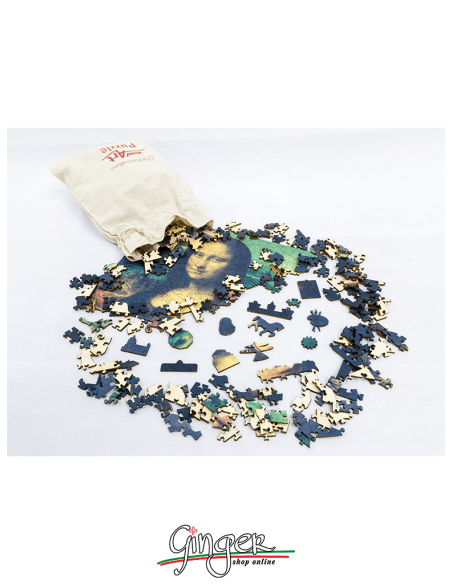 Collectible wooden puzzle