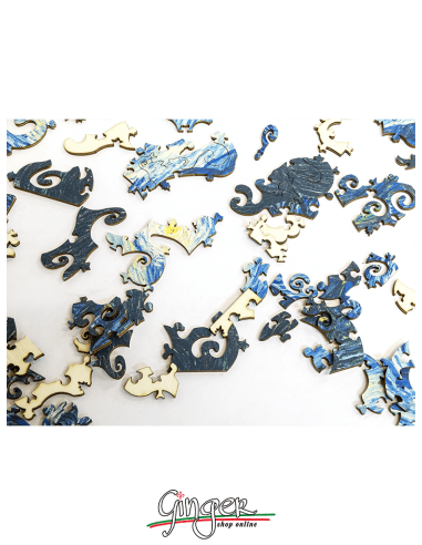 Collectible wooden puzzle