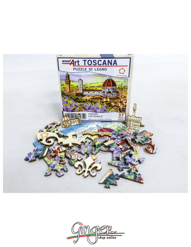 I mini Puzzle di legno da Collezione - Toscana