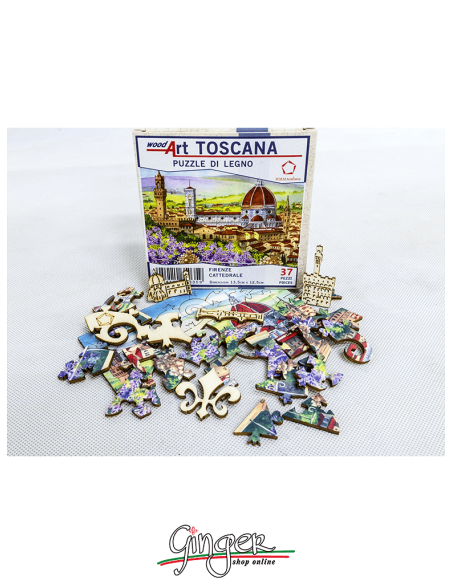I mini Puzzle di legno da Collezione - Toscana