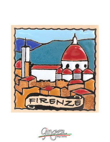 Ceramic magnet - Florence: the Dome or Cathedral