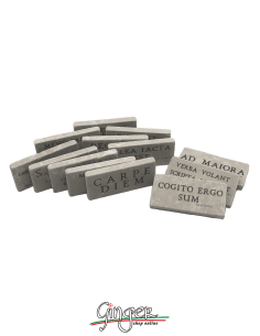 "New" - Magnet in real raw Italian marble - Piazza di Spagna 2