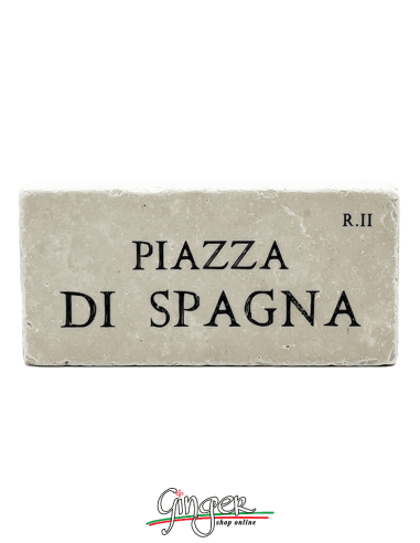 Calamita in marmo - Piazza di Spagna