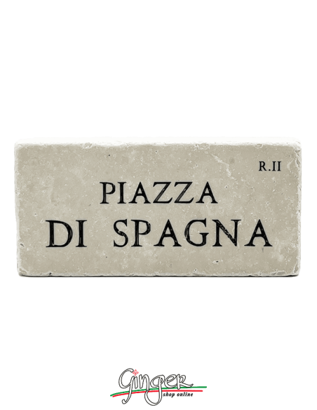 Calamita in marmo - Piazza di Spagna