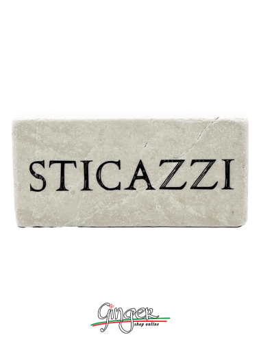Magnet in real raw Italian marble - Sticazzi