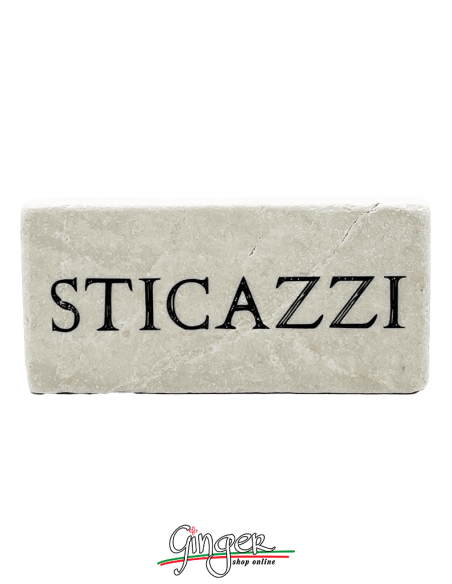 "Novità" - Calamita in marmo - Sticazzi