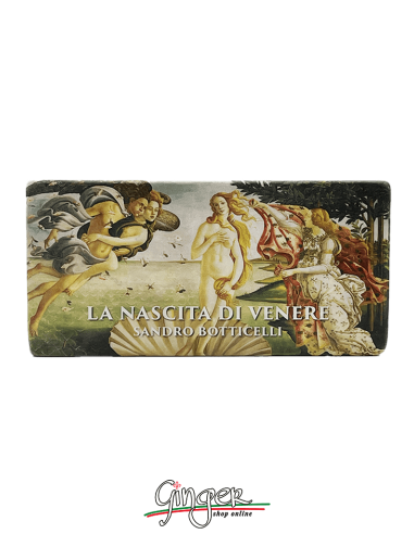 "New" - Magnet in real raw Italian marble - Birth of Venus (Sandro Botticelli)