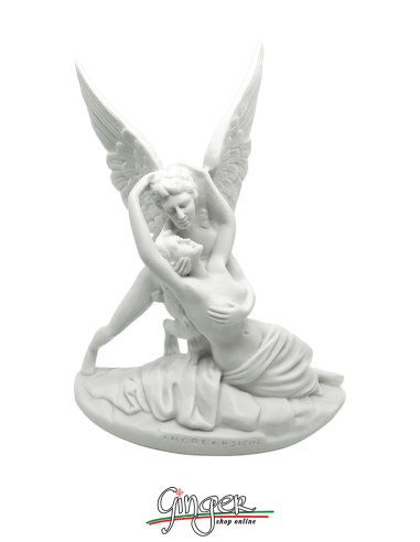 Antonio Canova - Cupid and Psyche 8.66 in. (22 cm) - natural white or aged