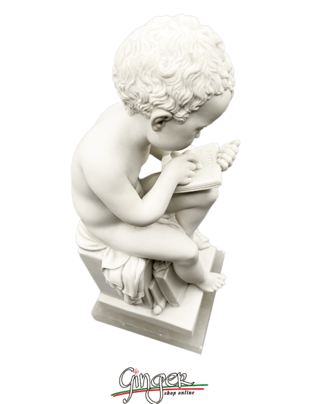 Antonio Canova - Putto or child writing - 20 (7.87 in) or 28 cm (11,02 in.)
