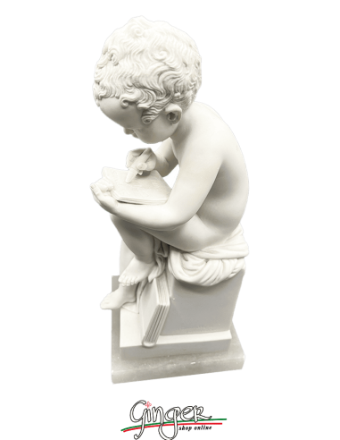 Antonio Canova - Putto or child writing - 20 (7.87 in) or 28 cm (11,02 in.)