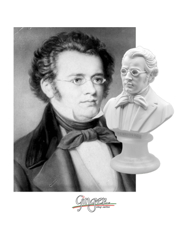 Musicisti Compositori - Franz Schubert - busto 15 cm