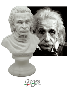 Albert Einstein - busto 15 cm 2