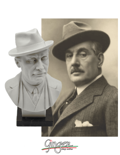 Musicisti Compositori Italiani - Giacomo Puccini - busto 16 cm 2