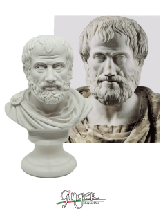 Aristotele - busto 15 cm 2