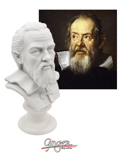 Galileo Galilei - bust 6.6 in. (17 cm) 2